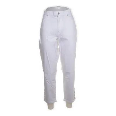 Jeans (Vit) från Helena Vera Bomull, Elastan