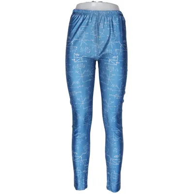 Leggings (Blå, Vit) från Lotus Leggings Elastan, Polyester