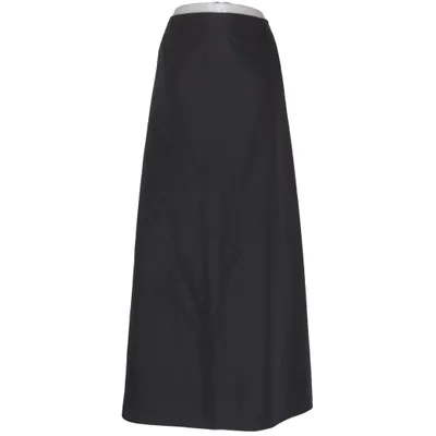 Maxi skirt (Black) from Suzanna Acetate, Polyester