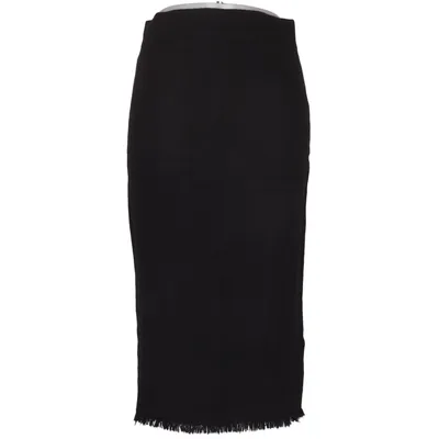 Skirt (Black) from Louise Orop Modal, Polyamide, Viscose, Wool