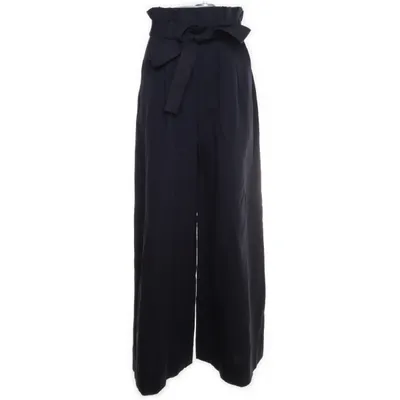 Palazzobukser (Blå) fra Ulla Johnson Bomuld, Linned, Polyester, Silke