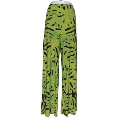 Palazzobukser (Grøn, Sort, Hvid) fra Norma Kamali Elastan, Polyester