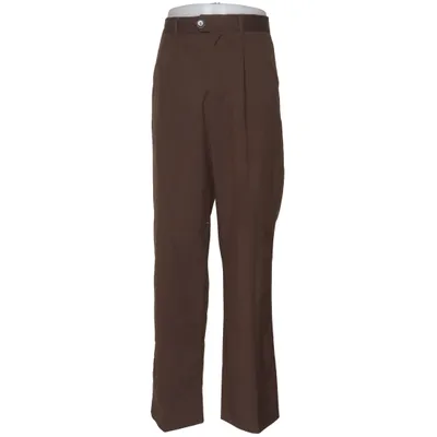 Kostuumbroek (Bruin) van Weekday Katoen, Elastaan, Polyester, Viscose
