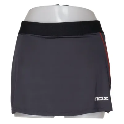 Jupe de sport (Gris) de Nox Élasthane, Polyester