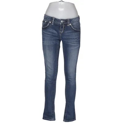 Jeans (Blue) from Miss Me Cotton, Elastane
