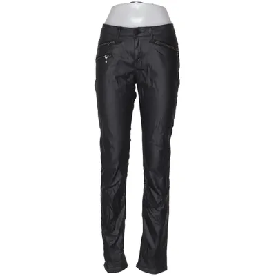 Pantalon (Noir) de Cross Jeans Coton, Élasthane, Polyester