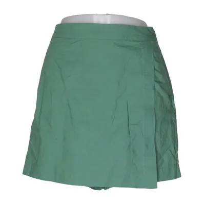 Skort (Grön) från Uniqlo Bomull, Linne, Polyester, Viskos