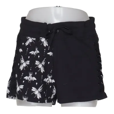 Shorts (Svart, Vit) från Gothicana by EMP Bomull, Polyester
