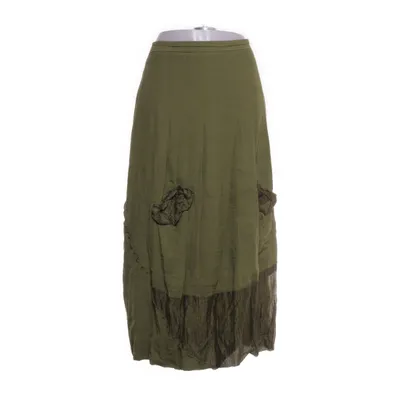 Kjol (Grön) från Hopsack Acetat, Polyamid, Viskos