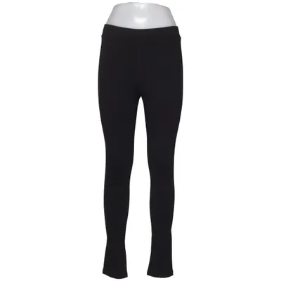 Pantalon (Noir) de Miss Anna Coton, Élasthane, Polyester