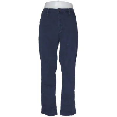 Chinos (Blue) from Signal Cotton, Elastane