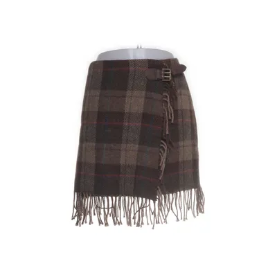 Wikkelrok (Bruin) van Polo Ralph Lauren Cupro, Leer