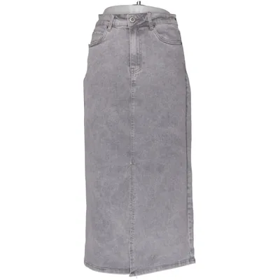 Spijkerrok (Grijs) van Marta du Chateau Katoen, Elastaan, Polyester, Viscose