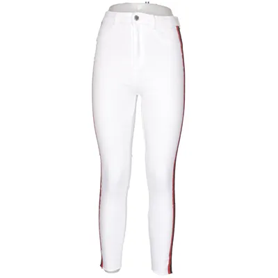 Jean (Blanc, Noir, Rouge) de Zara Trafaluc Denim Collection Coton, Élasthane, Polyester