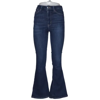 Jeans (Peachy Flare) fra Never Denim Elastan, Polyester, Genanvendt bomuld