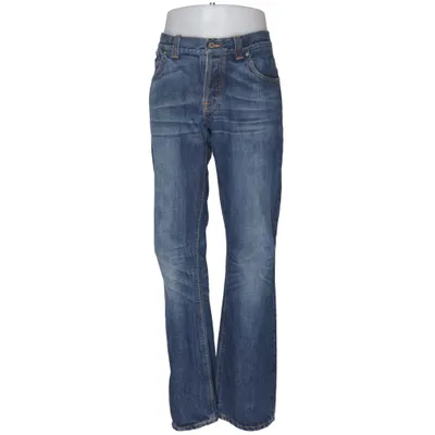 Spijkerbroek (Blauw) van Nudie Jeans Katoen