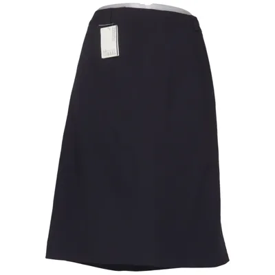 Rok (Blauw) van Hammer Acetaat, Elastaan