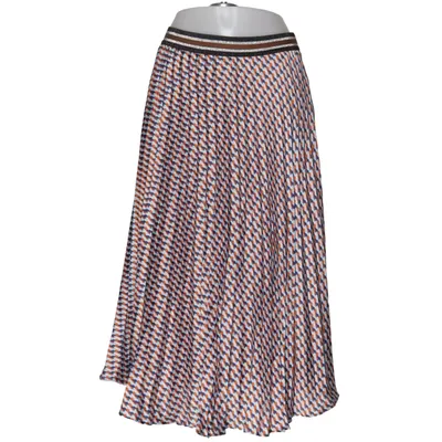 Maxi rok (Blauw, Bruin, Meerkleurig) van Jake*s Collection Polyester