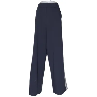 Palazzobyxor (Blå, Vit) från Yaya Elastan, Polyester, Viskos