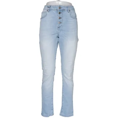 Jeans (Blue) from House of Lola Cotton, Elastane, Polyester