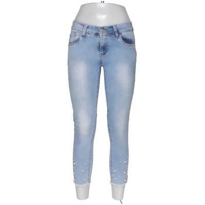 Jeans (Blå) fra Miss RJ Bomuld, Elastan, Polyester