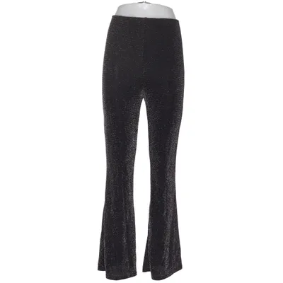 Pants (Black) from Monki Elastane, Metallic fiber, Polyamide