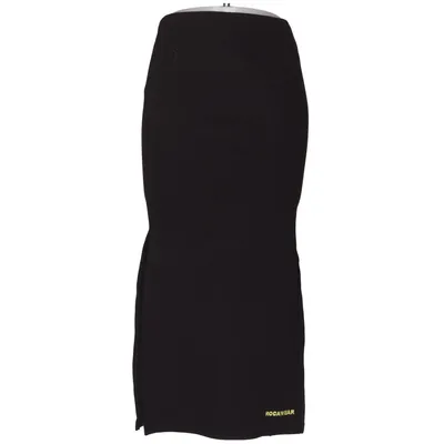 Maxi skirt (Black) from Rocawear Cotton, Elastane