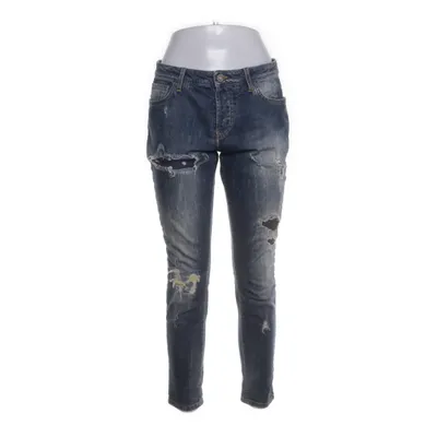 Spijkerbroek (Blauw) van Lardini Katoen, Elastaan, Polyester