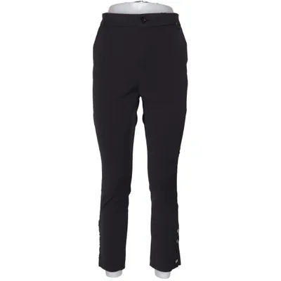 Chinos (Black) from House of Lola Cotton, Elastane, Polyamide