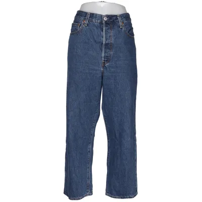 Jeans (Ribcage Straight Ankle) från Levi's Premium Bomull, Lyocell