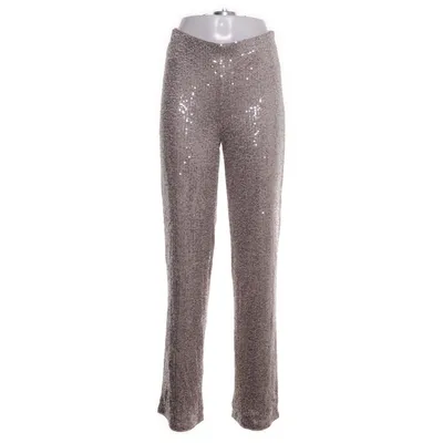 Palazzobyxor (Beige, Silverfärgad) från Rainbow Elastan, Polyester