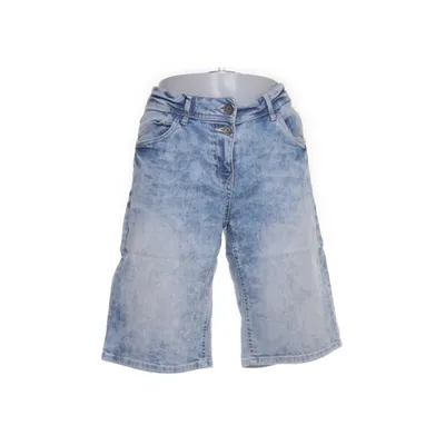 Denim shorts (Blauw) van Cecil Katoen, Elastaan, Polyester