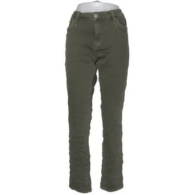 Jeans (Green) from Marta du Chateau Cotton, Elastane