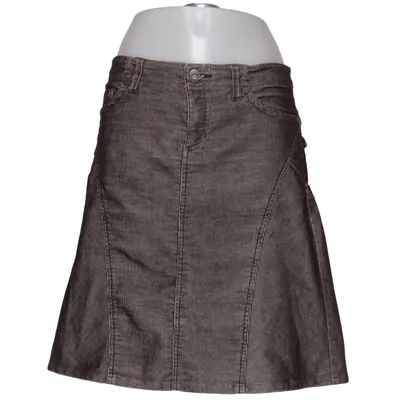 Jupe (Marron) de Att. Coton, Élasthane, Polyester