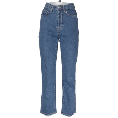 Spijkerbroek (Blauw) van NA-KD Reborn Katoen, Elastaan