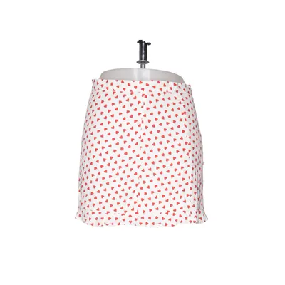 Rok (Wit, Rood) van Zara Accessories Polyester