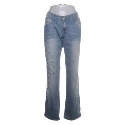 Jeans (Blå) fra Rosa & Rose Bomuld, Elastan