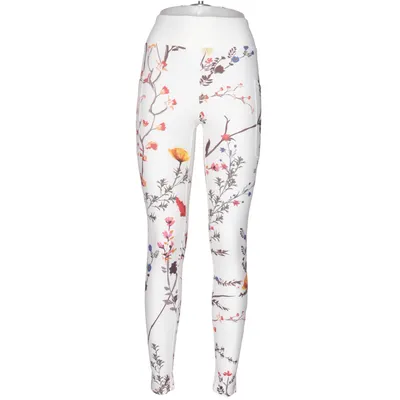 Leggings (Hvid, Flerfarvet) fra Maya Freya Elastan, Polyester