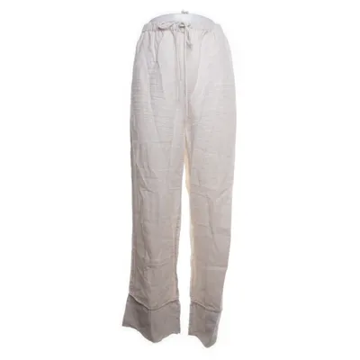 Broek (Beige) van By Malene Birger Linnen