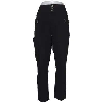 Chinos (Black) from Dolly Elastane, Polyester, Viscose