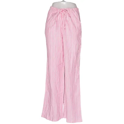 Pajama pants (Pink, White) from Gina Tricot Cotton, Linen