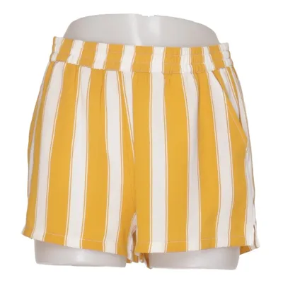 Korte broek (Geel, Wit) van ONLY Elastaan, Polyester