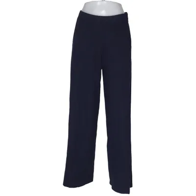 Palazzo broek (Blauw) van Massimo Dutti Katoen, Wol