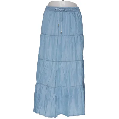 Maxi rok (Blauw) van Carry Viscose