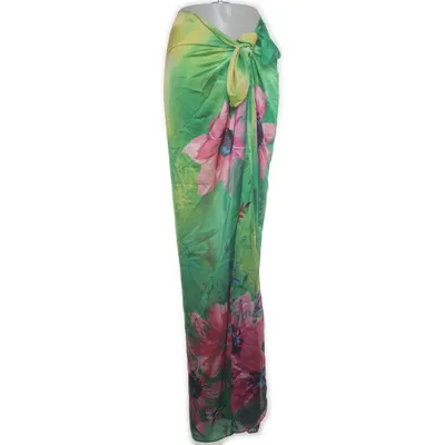 Sarong (Groen, Meerkleurig)