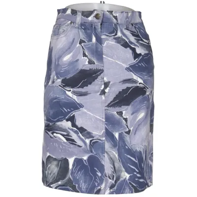 Jeansrock (Blau, Weiß, Schwarz) von Cottonade Baumwolle, Elasthan