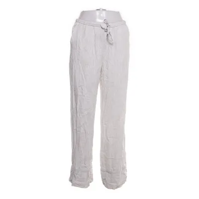 Bukser (Hvid, Flerfarvet) fra Zara Linned, Viscose