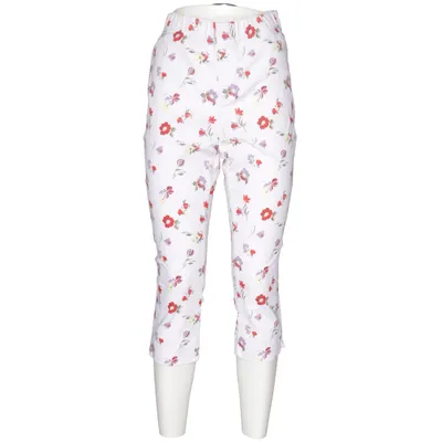 Broek (Wit, Meerkleurig) van MyWear Woman Katoen, Elastaan, Polyester