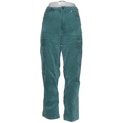 Corduroy broek (Groen) van Monki Katoen, Elastaan, Viscose