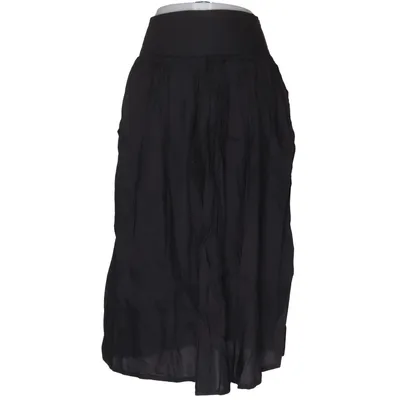 Maxi skirt (Black) from Totême Cotton, Lyocell